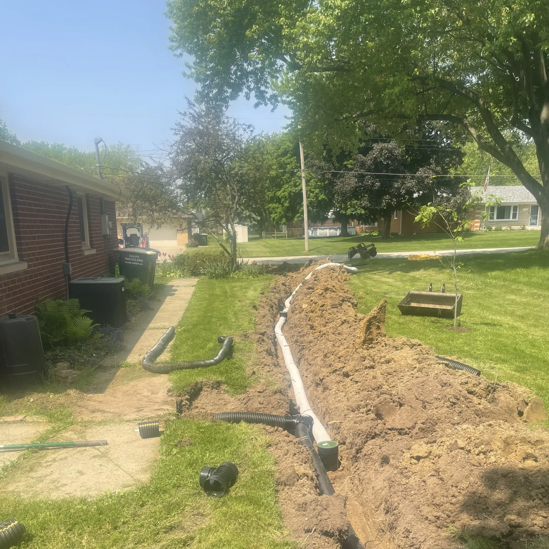 groundwork before it got completed
